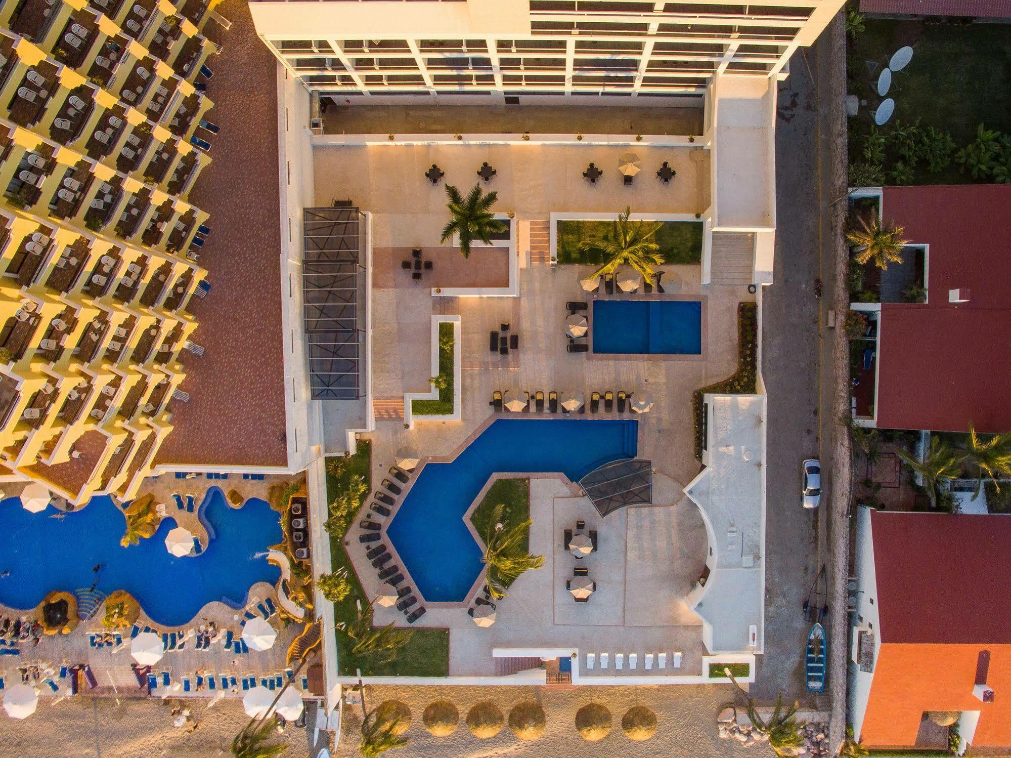 Ocean View Beach Hotel Масатлан Экстерьер фото