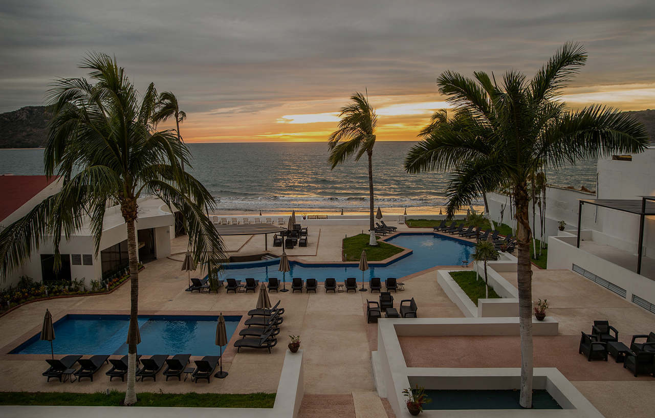 Ocean View Beach Hotel Масатлан Экстерьер фото